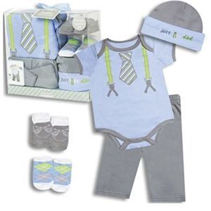 🎁5 Piece Gift Box Set for Baby Boy.0-6 M Layette.